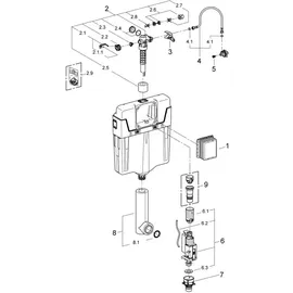 Grohe Spülkasten für Stand-WC, 38661000