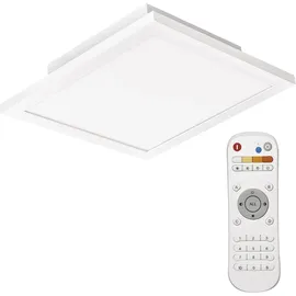 EMOS ZM5171 LED Deckenleuchte 20W dimmbar mit Fernbedienung, einstellbare Helligkeit 140-1400 lm und Lichtfarbe 2700-6000 K, für Wohnzimmer, Kinderzimmer, Schlafzimmer, Flur, Büro