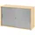 bümö Aktenschrank 120 x 74,8 x 40 cm Ahorn/silber