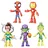 Hasbro Marvel Spidey und Seine Super-Freunde, Freunde & Schurken Set, Action-Figurenset