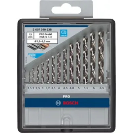 Bosch Metallbohrer-Set Robust Line 13-teilig 1,5-6,5 mm