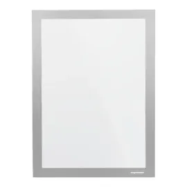 Magnetoplan Magnetrahmen selbstklebend Magnetofix silber A5, 2 St.