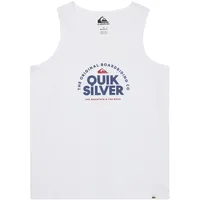 QUIKSILVER Fundamental Ride Tank - Tank Top Gr. 10, weiß