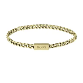 Boss CHAIN FOR HIM Armband Edelstahl gold 1580172M Größe M