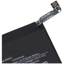 AccuCell Akku passend für Xiaomi Mi 10T, Li-Polymer, 3,87V, 5000mAh, 19,35Wh, ohne Werkzeug