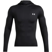 Under Armour ColdGear Elite Scuba Hoodie Herren 001 - black/metallic silver L