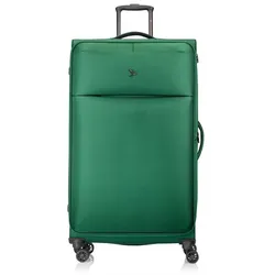 Pack Easy GoUp 4 Rollen Trolley XL 90 cm mit Dehnfalte  grün