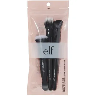 e.l.f. Putty Tools Trio, Drei Gesichts-Make-Up Pinsel Für e.l.f. Putty Produkte, aus Duo-Faser, synthetischen Borsten, vegan & tierversuchsfrei