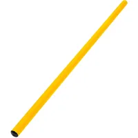Turnstab Junior aus Kunststoff, Gymnastik Stab, Trainingsstab, 80 cm, Gelb