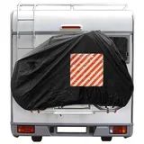 CARTREND Fahrradschutzhülle Heckmontage Schwarz