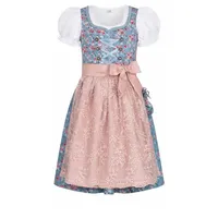 Nübler Dirndl Kinderdirndl 3-teilig Jule in Blau von Nübler blau 110