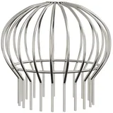 vidaXL Dachrinnenblattschutz 8 pcs Silber 200 mm