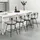 Costway Esszimmerstuhl gepolstert beige 2er Set