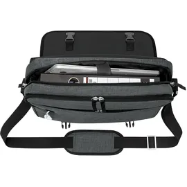Wedo Laptoptasche Messenger Bag COLLEGE grau 59353012 bis 39,6 cm (15,6 Zoll)
