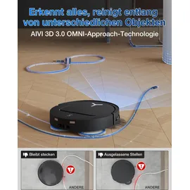 Ecovacs DEEBOT T50 PRO Omni Schwarz