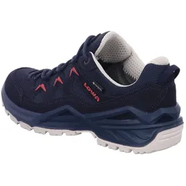 Lowa Sirkos Evo GTX Lo Damen navy/rotholz 39.5