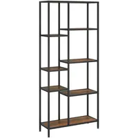 vidaXL Bücherregal 80 x 30 x 180 cm Braun