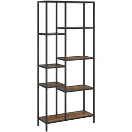 vidaXL Bücherregal 80 x 30 x 180 cm Braun