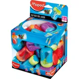 Maped Doppel-Spitzdose farbig sortiert