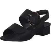 REMONTE Damen Klassische Sandalen D0P53, Frauen Sandalen,Strandschuhe,Sandaletten,bequem,Sommerschuhe,Freizeitschuhe,offene,schwarz,37 EU