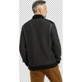 Jan Vanderstorm Strickjacke HALSTEN schwarz- 52/54