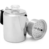 GSI Outdoors Glacier Percolator 3 Tassen Edelstahl