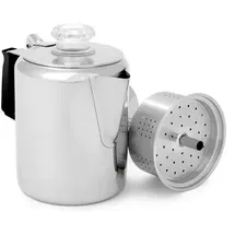 GSI Outdoors Glacier Percolator 3 Tassen Edelstahl