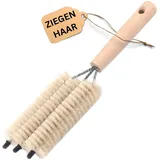 Novaliv Heizkörperbürste Rippenheizkörper Heizungsbürste Heizkörper Reinigungsbürste 25x8x3cm IDEAL als Heizung Reinigungsbürste Rippen 3-Fach Gabel Heizkörper-Staubwedel dustoff