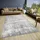 HANSE HOME Teppich HANSE HOME "Abstract", beige (creme,grau), B:57cm H:13mm L:90cm, Polyester, Teppiche, Teppich, strapazierfähig, pflegeleicht, robust, glänzend