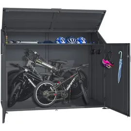 Tchibo Fahrradgarage Linea anthrazit 100x200x154cm
