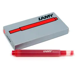 LAMY Großraum-Tintenpatronen T10, rot