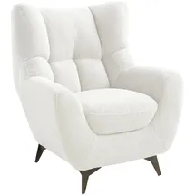 Atlantic Home Collection Sessel Shawn mit Teddystoff, weiß, Polyester, 88 cm x 91 cm 98 cm, SHAWN-SW02