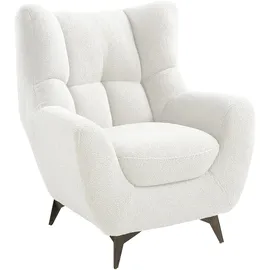 Atlantic Home Collection Sessel Shawn mit Teddystoff, weiß, Polyester, 88 cm x 91 cm 98 cm, SHAWN-SW02