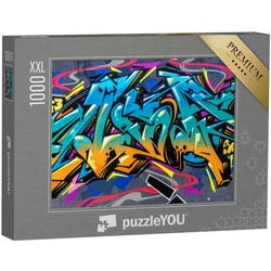 puzzleYOU Puzzle Puzzle 1000 Teile XXL „Graffiti-Art: Straßenkunst“, 1000 Puzzleteile, puzzleYOU-Kollektionen Graffiti