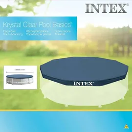 Intex Poolabdeckung blau 3,05 m