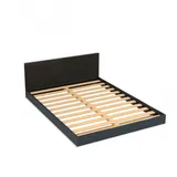 le quai des affaires Weber Industries Bett, Schwarz/ Holzwerkstoff, 160x200 cm, Schlafzimmer, Betten