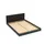 le quai des affaires Weber Industries Bett, Schwarz/ Holzwerkstoff, 160x200 cm, Schlafzimmer, Betten