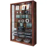 VCM Vitrine Vitrosa Mini 59 x 18 x 91 cm Braun