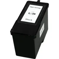 Ampertec Kompatible Tinte ersetzt Lexmark 18C2170E 36XL schwarz