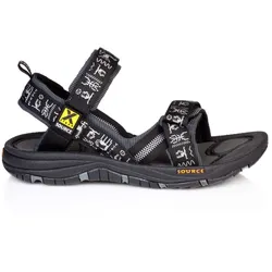 Source Gobi Men - Sandalen - Black Inca - 42