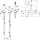Duravit Wave 3-Loch Wannenarmatur,