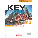 Cornelsen Verlag Key - Aktuelle Ausgabe - A2: Kursbuch mit CDs und Phrasebook