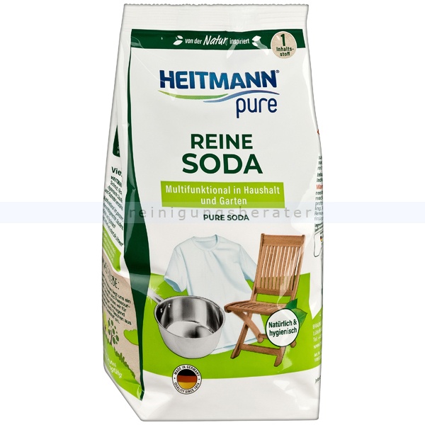 Brauns Heitmann pure Reine Soda Fleckensalz 500 g zum Einweichen oder als effizienter Vielzweckreiniger