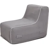 Jahnke Loungesessel AIR LOUNGE (1-St), aufblasbar, Indoor & Outdoor, 60 cm Sitztiefe grau