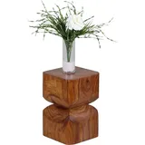 Wohnling Beistelltisch Sheesham 30 x 30 x 45 cm