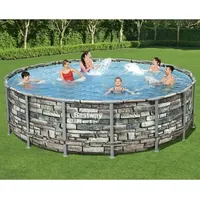 BESTWAY Power Steel Swimmingpool-Set 488x122 cm
