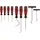 KS Tools Haken-Werkzeug-Satz, 9-tlg (550.1070)