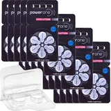 120x Für Power One Evolution Gr. 675 Hörgerätebatterien 1,45V (20x 6er Blister) + Aufbewahrungsbox für 2 Hörgerätebatterien
