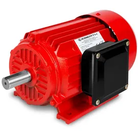 Eberth Elektromotor 400V mit 2,2 kW Leistung, Drehstrommotor aus Aluminium, 3-Phasen, Drehzahl 2840 U/min., 4,8 A, Asynchronmotor für Einsatz in Industrie, 27 kg