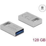 DeLOCK USB 128 GB USB 3.2 silber